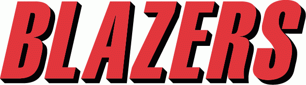 Portland Trail Blazers 1990-2002 Wordmark Logo iron on heat transfer v2